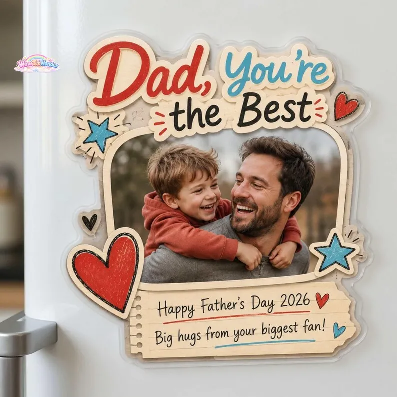 Custom Photo Papa Magnet, Personalized Daddy Fridge Magnet, Father’s Day Gift From Kids, Golf Dad Magnet, Grill Dad Gift, Papa G
Custom Photo Papa Magnet, Personalized Daddy Fridge Magnet, Father’s Day Gift From Kids, Golf Dad Magnet, Grill Dad Gift, Papa G