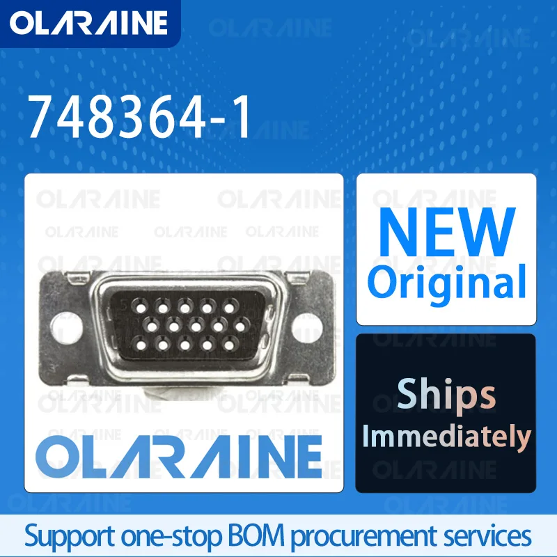 10/50/100Pcs 748364-1 100% brand new and original IC chip D-Sub high-density connectors 15 Position
10/50/100Pcs 748364-1 100% brand new and original IC chip D-Sub high-density connectors 15 Position