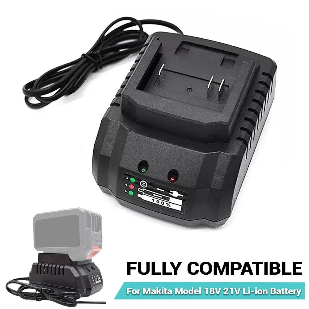 Battery Charger Replacement For Makita Model 18V 21V Li-ion BL1415 BL1420 BL1815 BL1830 BL1840 BL1860 Electric Drill Grinder
Battery Charger Replacement For Makita Model 18V 21V Li-ion BL1415 BL1420 BL1815 BL1830 BL1840 BL1860 Electric Drill Grinder