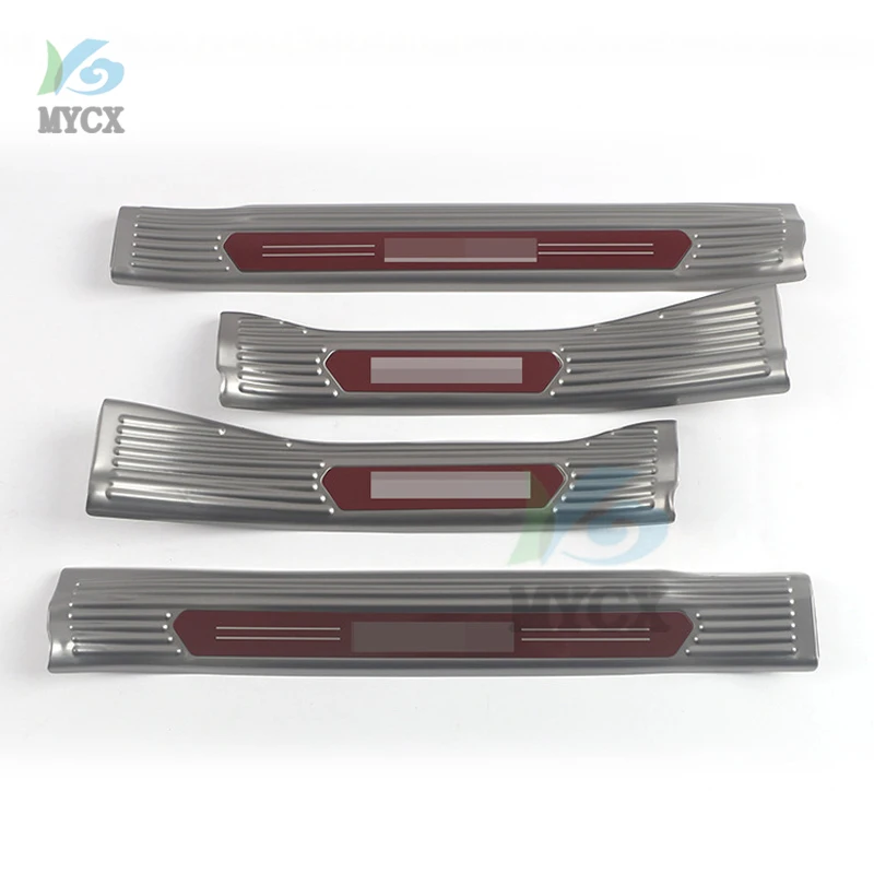 For Toyota Harrier 2022 Stainless Steel Door Sill Scuff Plate Welcome Pedal Threshold Strip Car Styling Accessories 4pcs
For Toyota Harrier 2022 Stainless Steel Door Sill Scuff Plate Welcome Pedal Threshold Strip Car Styling Accessories 4pcs