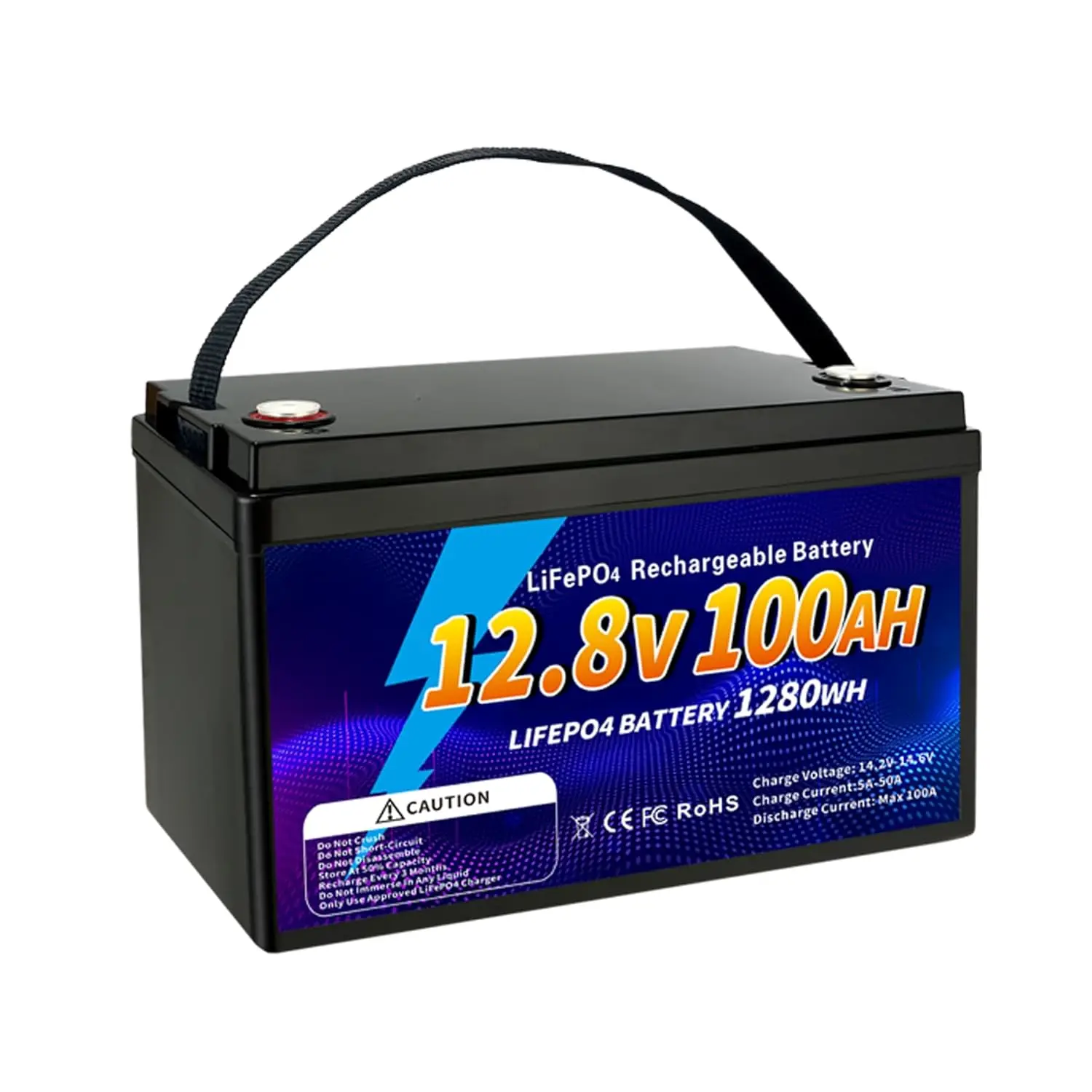 Аккумулятор LiFePO4 12В 100Ач с BMS 100А, защита от низких температур, 15000 циклов, для автодомов, солнечных батарей, лодок, домашнего энергоснабжения, на заказ
Аккумулятор LiFePO4 12В 100Ач с BMS 100А, защита от низких температур, 15000 циклов, для автодомов, солнечных батарей, лодок, домашнего энергоснабжения, на заказ
