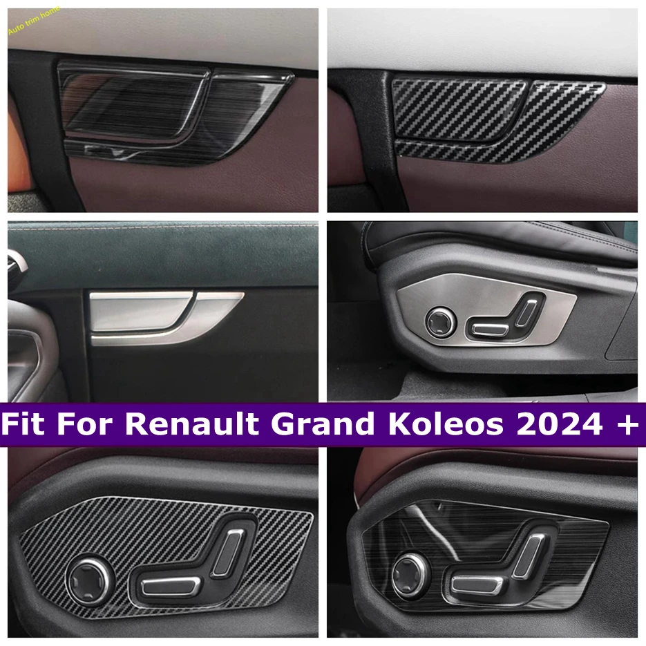 Car Copilot Glove Storage Handle Box / Seat Adjustment Button Decor Panel Cover Trim For Renault Grand Koleos 2024 2025 Silver
Car Copilot Glove Storage Handle Box / Seat Adjustment Button Decor Panel Cover Trim For Renault Grand Koleos 2024 2025 Silver