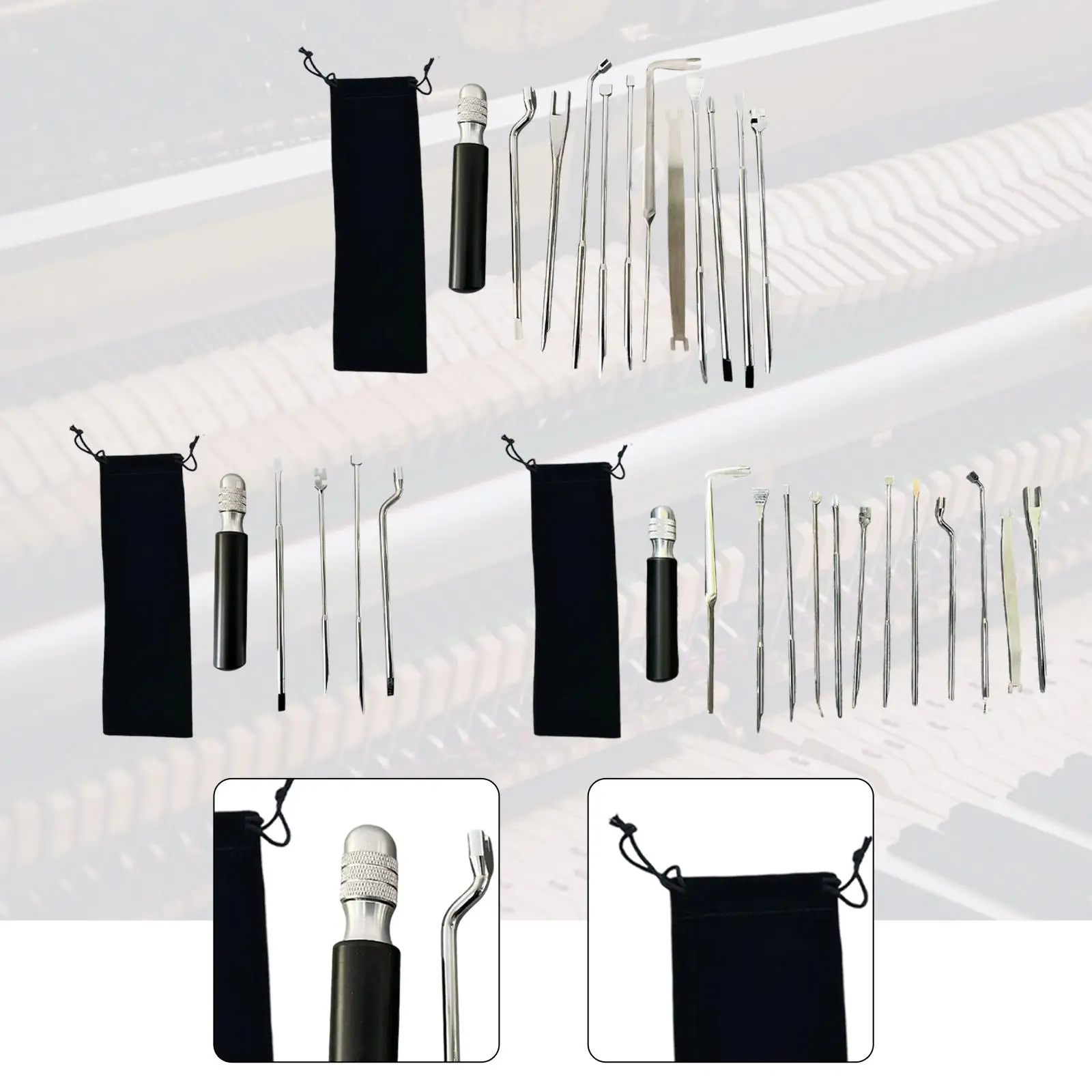 Набор инструментов для регулировки пианино, профессиональный высокопроизводительный многофункциональный инструмент для лютье, металлическое оборудование для самостоятельной сборки с комбинированной рукояткой
Набор инструментов для регулировки пианино, профессиональный высокопроизводительный многофункциональный инструмент для лютье, металлическое оборудование для самостоятельной сборки с комбинированной рукояткой