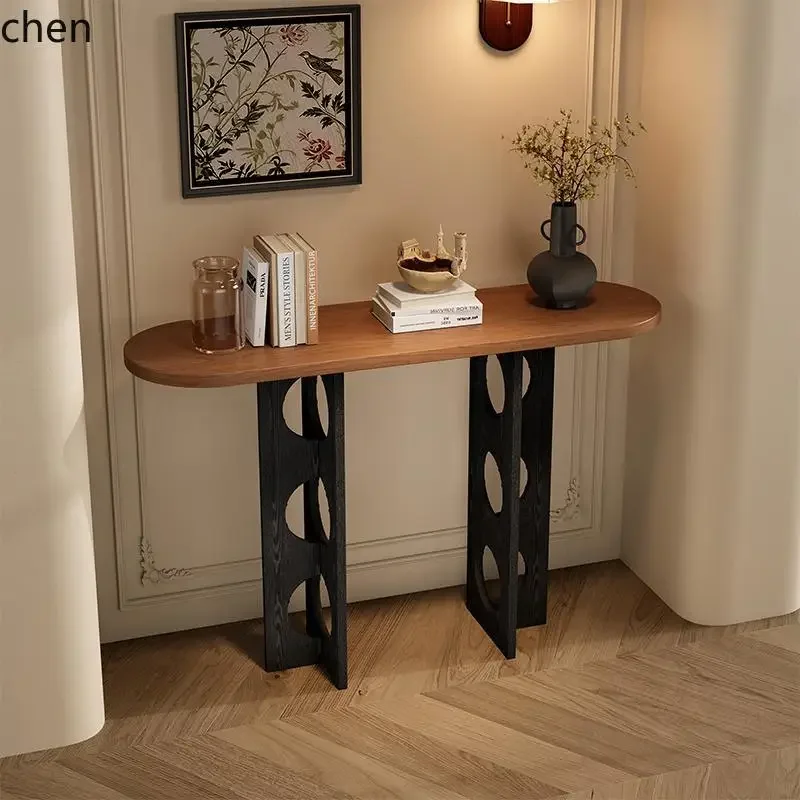 YFY solid wood porch table color matching entrance porch cabinet display table end view table supply
YFY solid wood porch table color matching entrance porch cabinet display table end view table supply