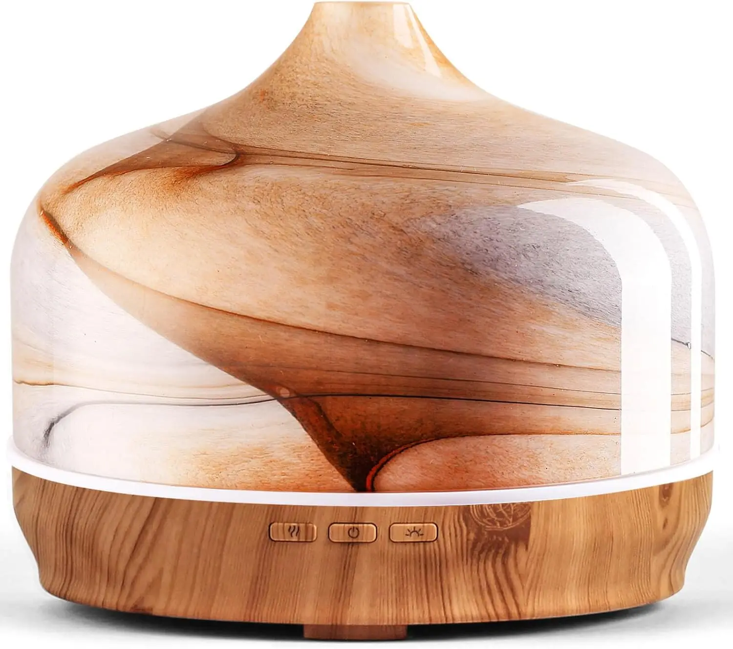 500ml Ultrasonic Cool Mist Essential Oil Diffuser, 15-21Hr Running Time, Auto-Off for Bedroom Yoga Office
500ml Ultrasonic Cool Mist Essential Oil Diffuser, 15-21Hr Running Time, Auto-Off for Bedroom Yoga Office