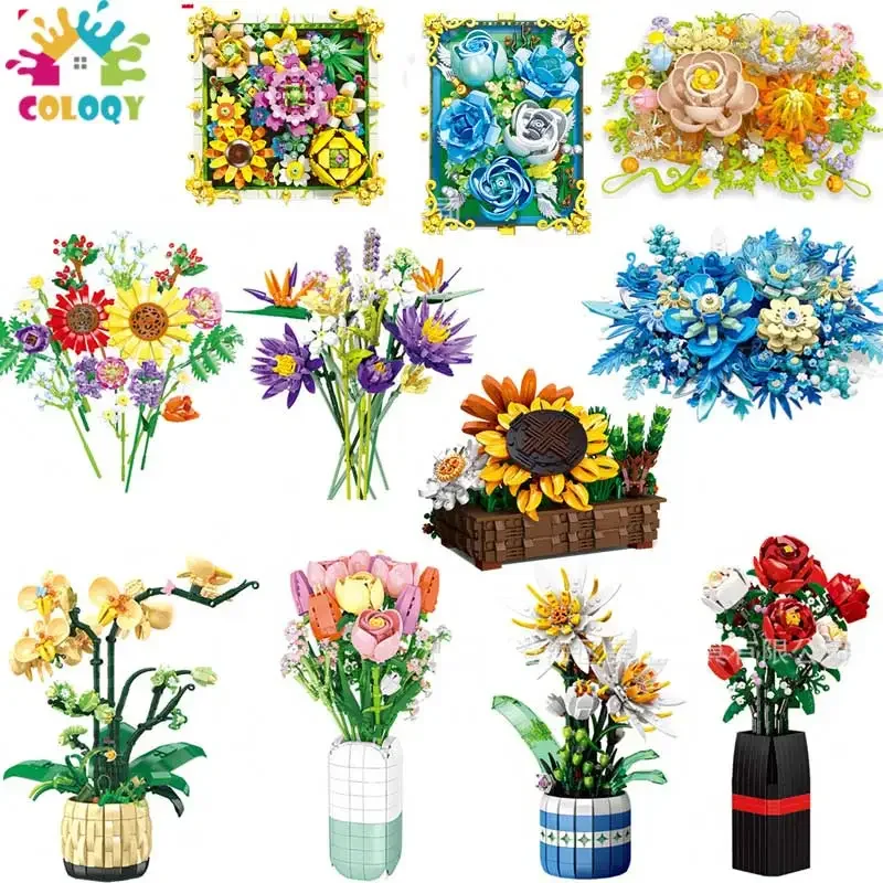 2025 cross-border popular plant potted roses bouquet girl gift assembly boy building block toy ornament wholesale
2025 cross-border popular plant potted roses bouquet girl gift assembly boy building block toy ornament wholesale