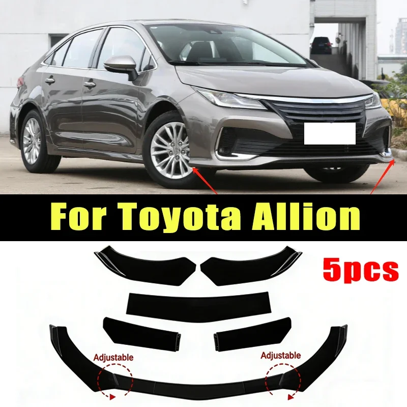 5Pcs ABS Material Universal Car Front Bumper Separator Bumper Lip Body Kit Duck Lip Separator For Toyota Allion Car Accessories
5Pcs ABS Material Universal Car Front Bumper Separator Bumper Lip Body Kit Duck Lip Separator For Toyota Allion Car Accessories