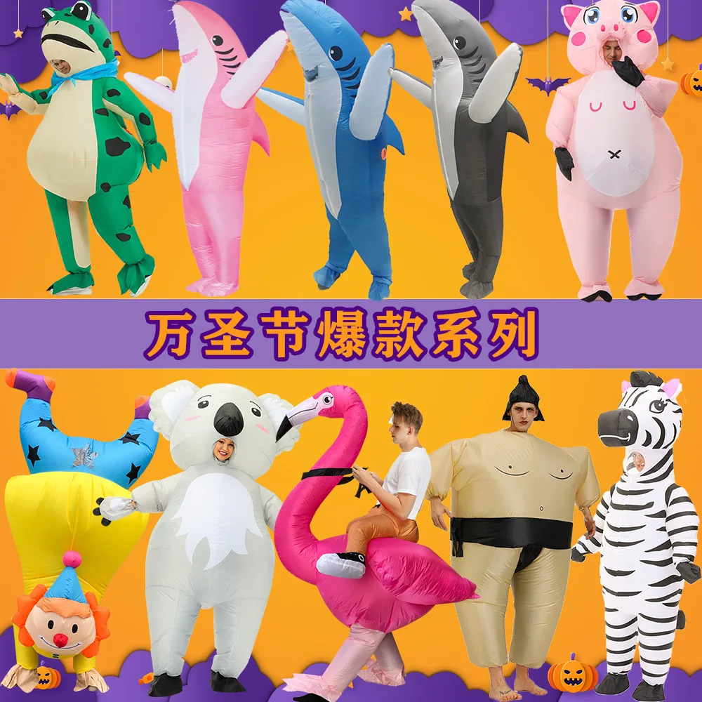 Halloween Costume, Shark, Zebra, Frog, Clown, Inflatable Costume, Party Animal Design, Cosplay, Costume
Halloween Costume, Shark, Zebra, Frog, Clown, Inflatable Costume, Party Animal Design, Cosplay, Costume