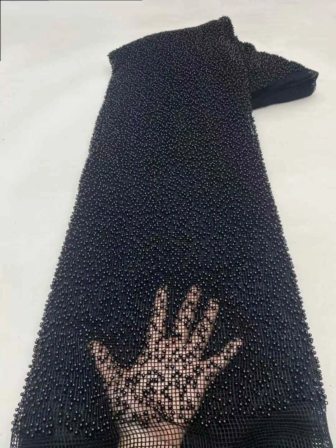 2025 New African French Nigerian High End Lace Fabric With Beads Sequins Mesh for Embroidery Wedding Party Bride Sewing Dress
2025 New African French Nigerian High End Lace Fabric With Beads Sequins Mesh for Embroidery Wedding Party Bride Sewing Dress