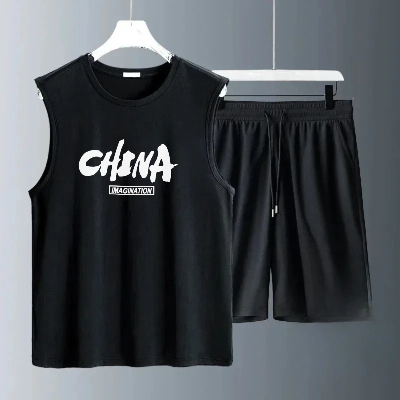 Men's Tank Top Sets 2026 Summer Quick drying oversize Breathable sports two-piece two-piece set running seaside beach crewneck
Men's Tank Top Sets 2026 Summer Quick drying oversize Breathable sports two-piece two-piece set running seaside beach crewneck