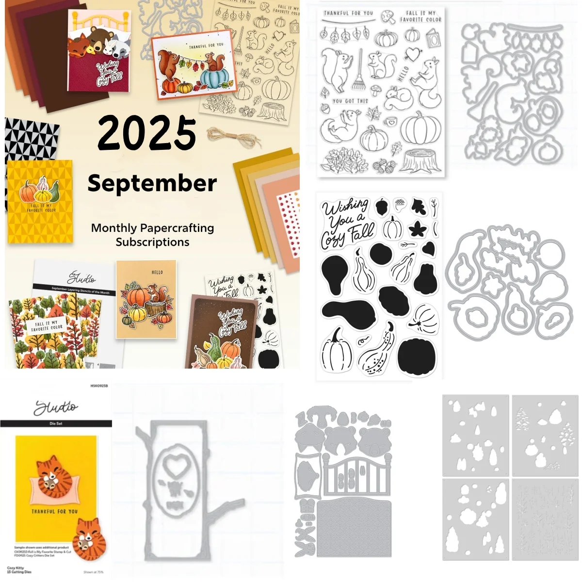 Autumn 2025 Pumpkin Fairytale Forest Squirrel Metal Cutting Dies Clear Stamps Stencil for DIY Making Card Scrapbook Halloween
Autumn 2025 Pumpkin Fairytale Forest Squirrel Metal Cutting Dies Clear Stamps Stencil for DIY Making Card Scrapbook Halloween