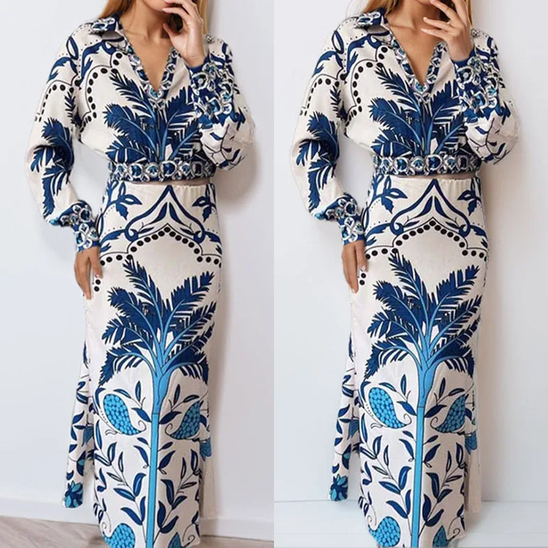 Spring 2026 Women's Casual V-neck Printed Loose Style Clothing Comfortable Fashionable Hanfu Set Women's Trendy Wear
Spring 2026 Women's Casual V-neck Printed Loose Style Clothing Comfortable Fashionable Hanfu Set Women's Trendy Wear