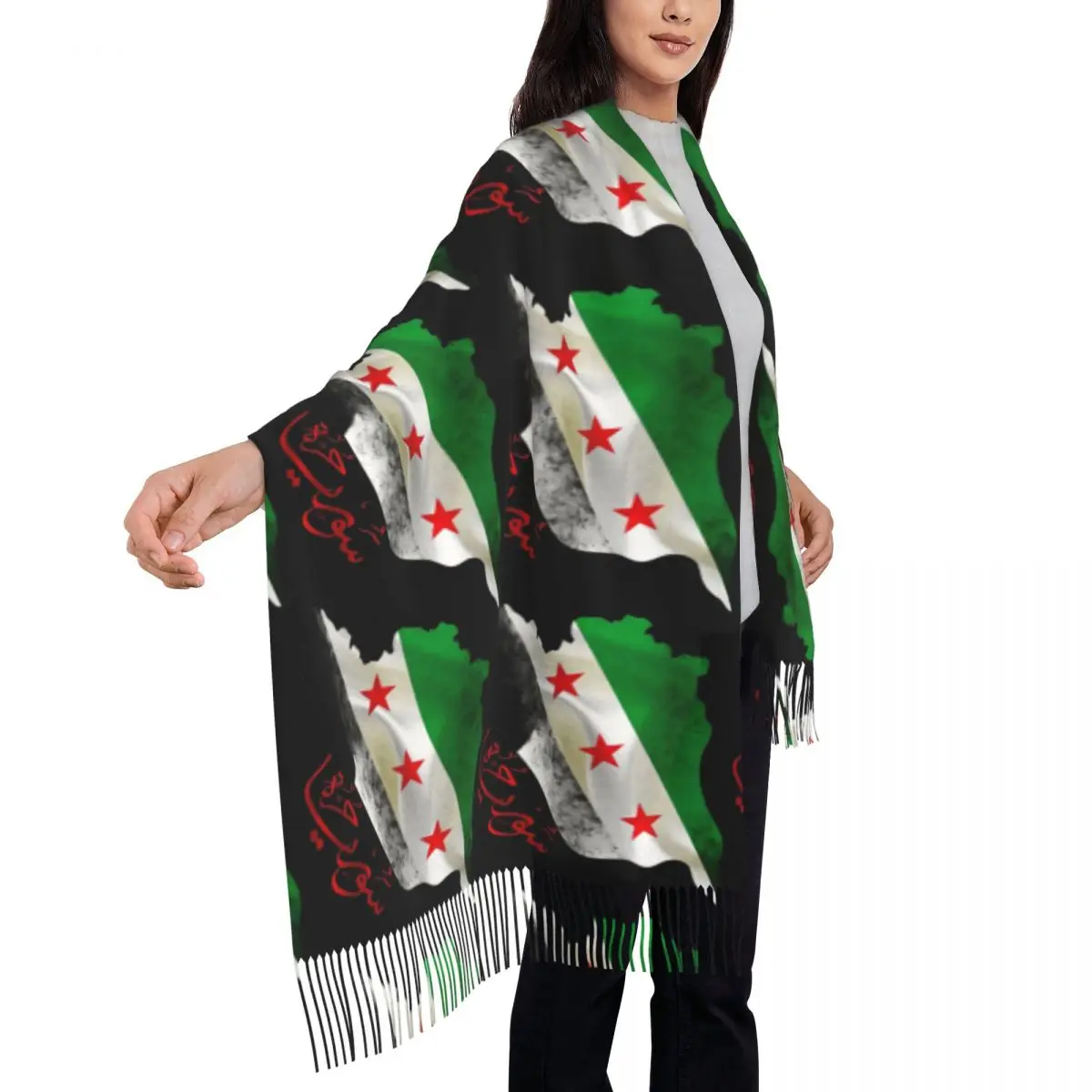 Funny Syrian Arab Republic Syria Arabic Scarf with Tassel Warm Soft Shawl Wrap Women DIY Large Scarves Winter Bufanda Mujer
Funny Syrian Arab Republic Syria Arabic Scarf with Tassel Warm Soft Shawl Wrap Women DIY Large Scarves Winter Bufanda Mujer
