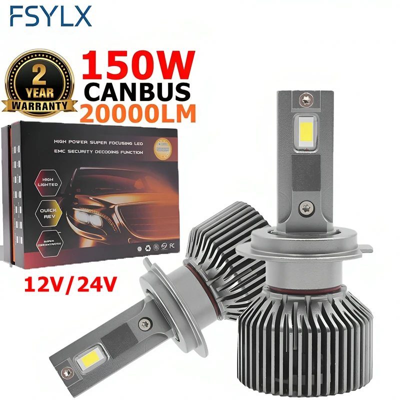 P75 150W H7 LED Headlights 6000K 15000LM 12V H11 HB3 9005 9006 H1 Led Headlight Para Auto
P75 150W H7 LED Headlights 6000K 15000LM 12V H11 HB3 9005 9006 H1 Led Headlight Para Auto