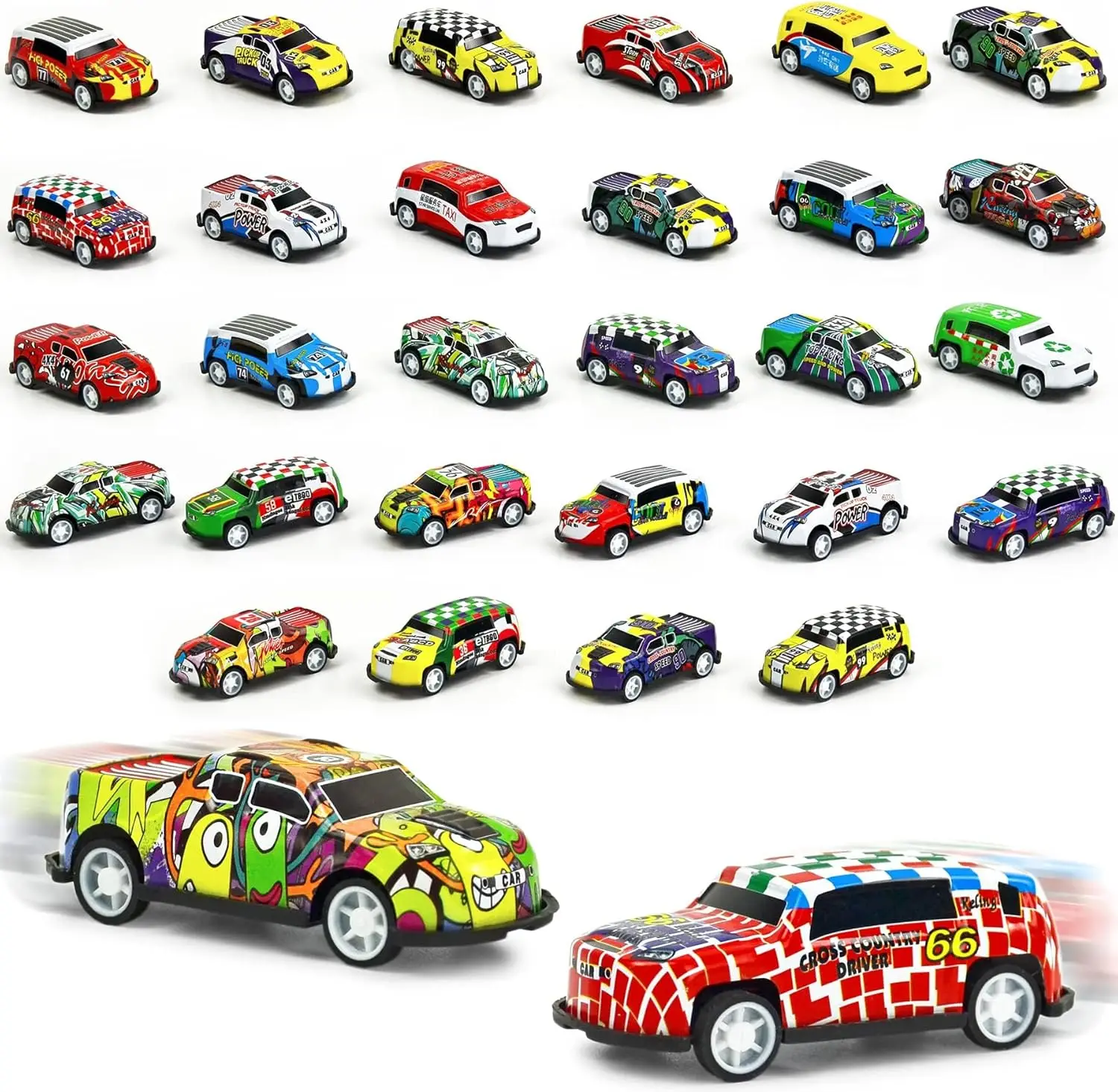 30 Mini Toys Car for Kids, Pull Back Cars Toys for Boys, Girls, Toddlers, Kids Party Favors,Teacher Reward Prizes,Birthday Gifts
30 Mini Toys Car for Kids, Pull Back Cars Toys for Boys, Girls, Toddlers, Kids Party Favors,Teacher Reward Prizes,Birthday Gifts