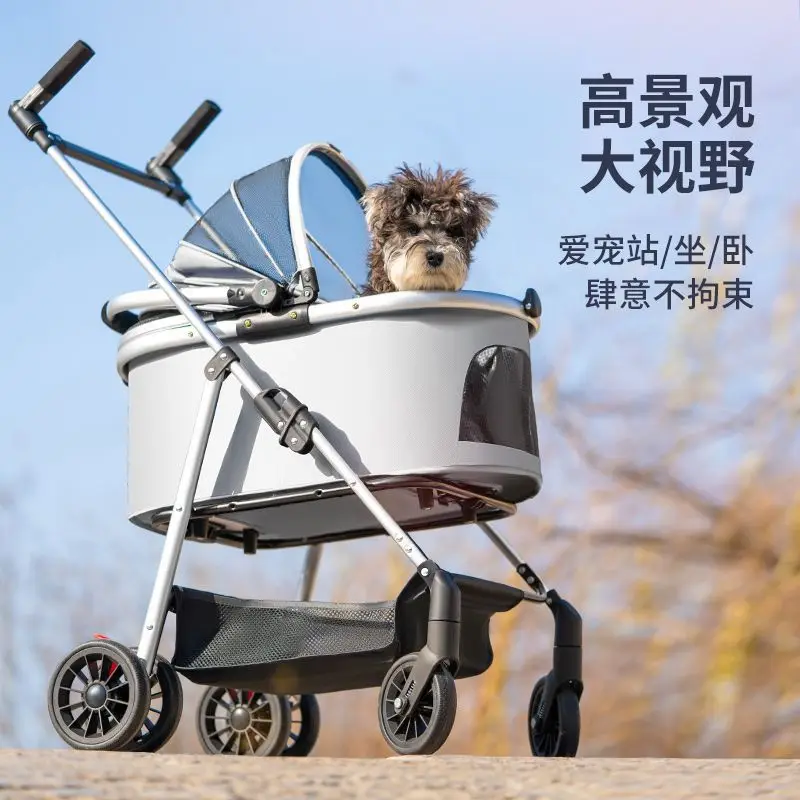 Pet cart dog cat light foldable out pet cart small dog cart detachable basket car accessories dog bag
Pet cart dog cat light foldable out pet cart small dog cart detachable basket car accessories dog bag