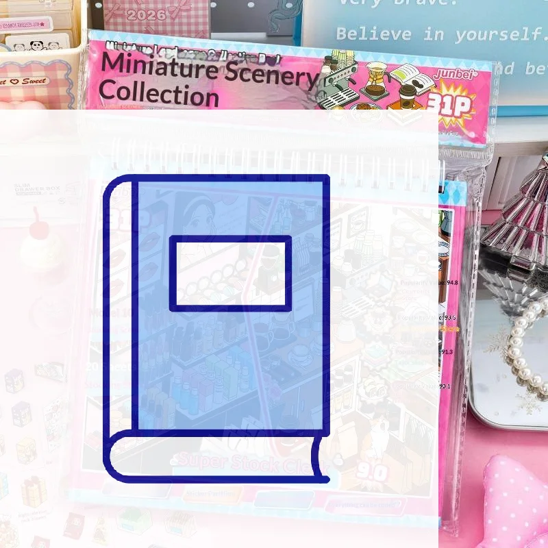 Miniature Scene Sticker Book With 31 Pages 10 Themes And 20 Sticker Sheets Perfect For Kids DIY Craft Leisure Time
Miniature Scene Sticker Book With 31 Pages 10 Themes And 20 Sticker Sheets Perfect For Kids DIY Craft Leisure Time