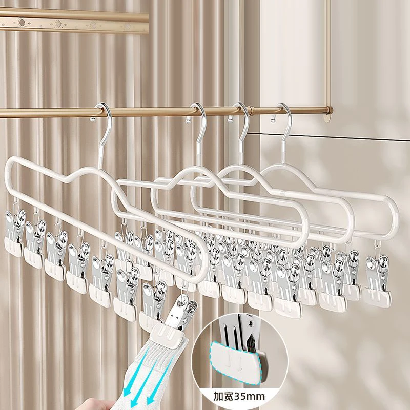 Многофункциональная сушилка для носков на 8 зажимов: компактная, ветрозащитная, нескользящая вешалка для одежды, белья и полотенец
Многофункциональная сушилка для носков на 8 зажимов: компактная, ветрозащитная, нескользящая вешалка для одежды, белья и полотенец