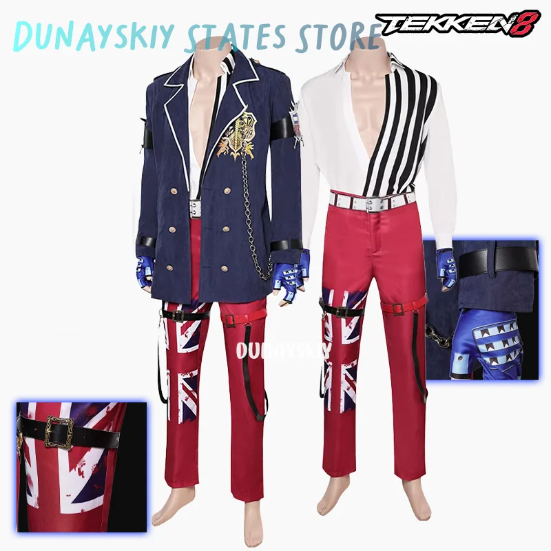 Game Tekken 8 Steve Fox Cosplay Fantasia Costume Disguise For Adult Men Clothes Jacket Pants Uniform Set Halloween Carnival Suit
Game Tekken 8 Steve Fox Cosplay Fantasia Costume Disguise For Adult Men Clothes Jacket Pants Uniform Set Halloween Carnival Suit