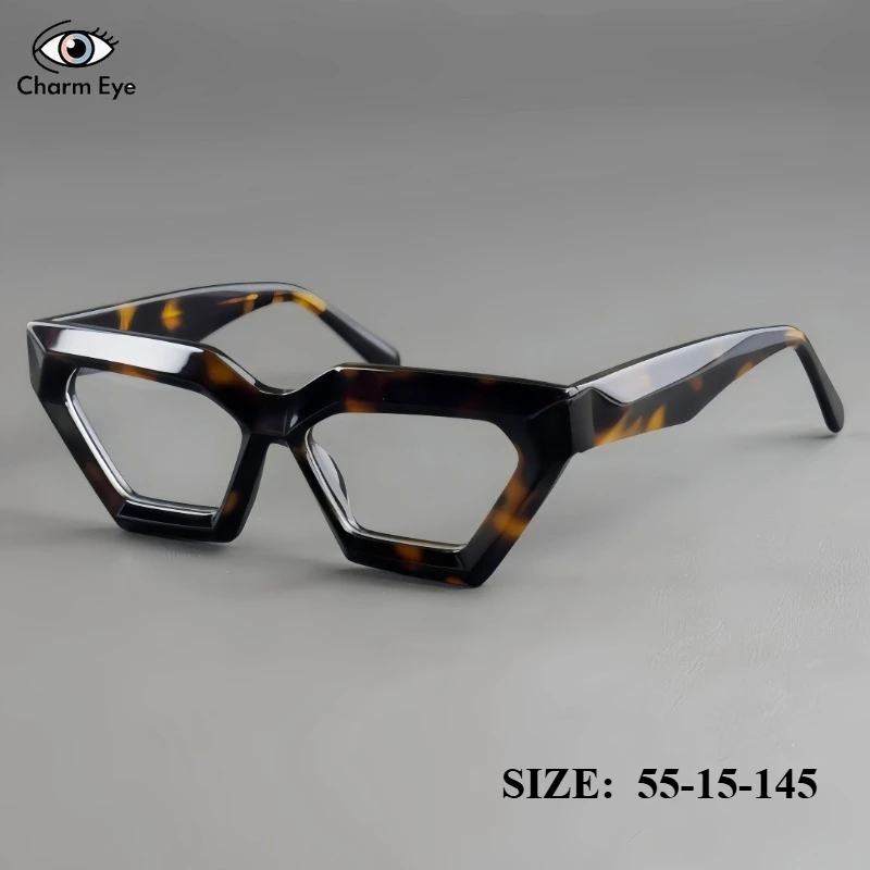 Новые оптические женские очки с толстой оправой из ацетата с алмазной огранкой, модные, нестандартной формы, 1241, мужские, для коррекции близорукости, для чтения, с диоптриями
Новые оптические женские очки с толстой оправой из ацетата с алмазной огранкой, модные, нестандартной формы, 1241, мужские, для коррекции близорукости, для чтения, с диоптриями