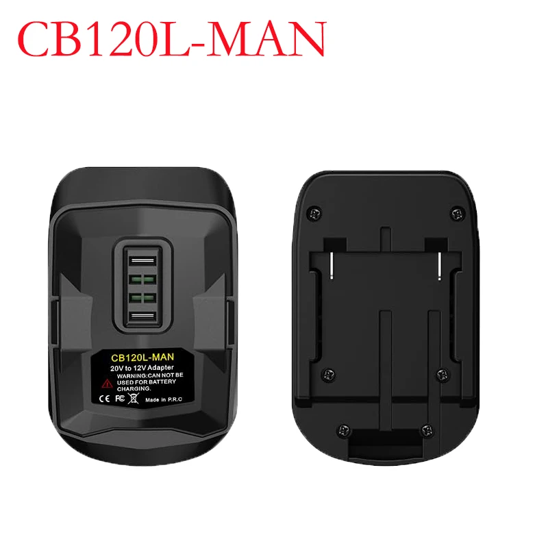 For Craftsman 20V Lithium Batteries CB120L-MAN Battery Adapter Converter Compatible with For Ryobi 12V Lithium-ion Battery Tools
For Craftsman 20V Lithium Batteries CB120L-MAN Battery Adapter Converter Compatible with For Ryobi 12V Lithium-ion Battery Tools