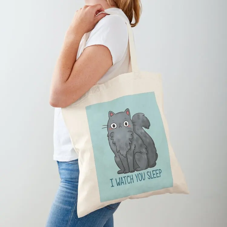Creepy Cat - That watches you sleep Tote Bag hand bags shopping bags foldable reusable shopping bags cute pouch bag
Creepy Cat - That watches you sleep Tote Bag hand bags shopping bags foldable reusable shopping bags cute pouch bag