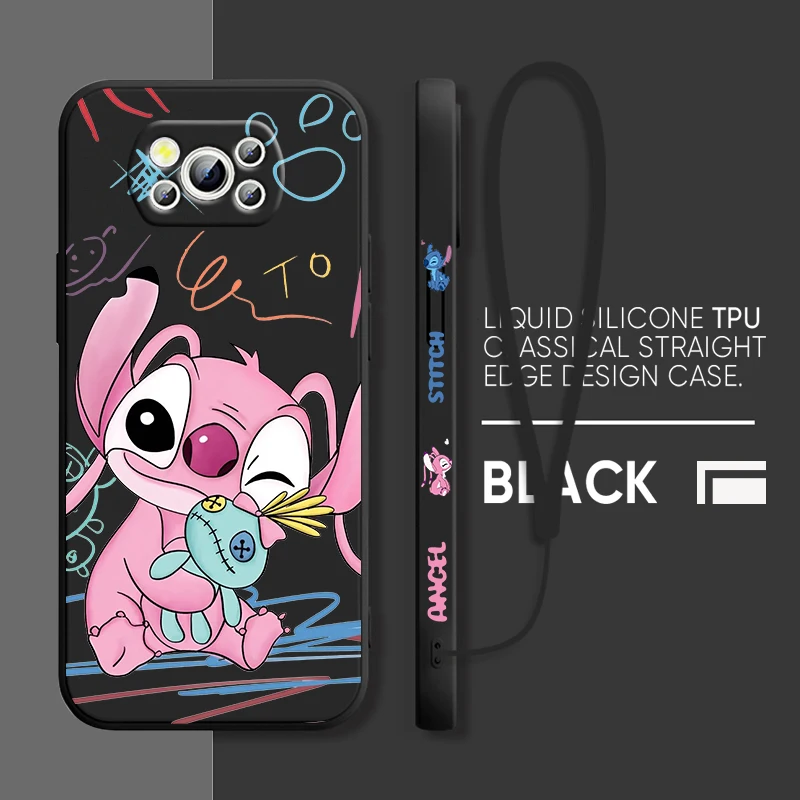 Cartoon Stitch Lilo For Xiaomi POCO X5 M5 C40 M4 X4 F4 C40 X3 NFC F3 GT M4 M3 M2 Pro 4G 5G Liquid Left Rope Phone Case Fundas
Cartoon Stitch Lilo For Xiaomi POCO X5 M5 C40 M4 X4 F4 C40 X3 NFC F3 GT M4 M3 M2 Pro 4G 5G Liquid Left Rope Phone Case Fundas