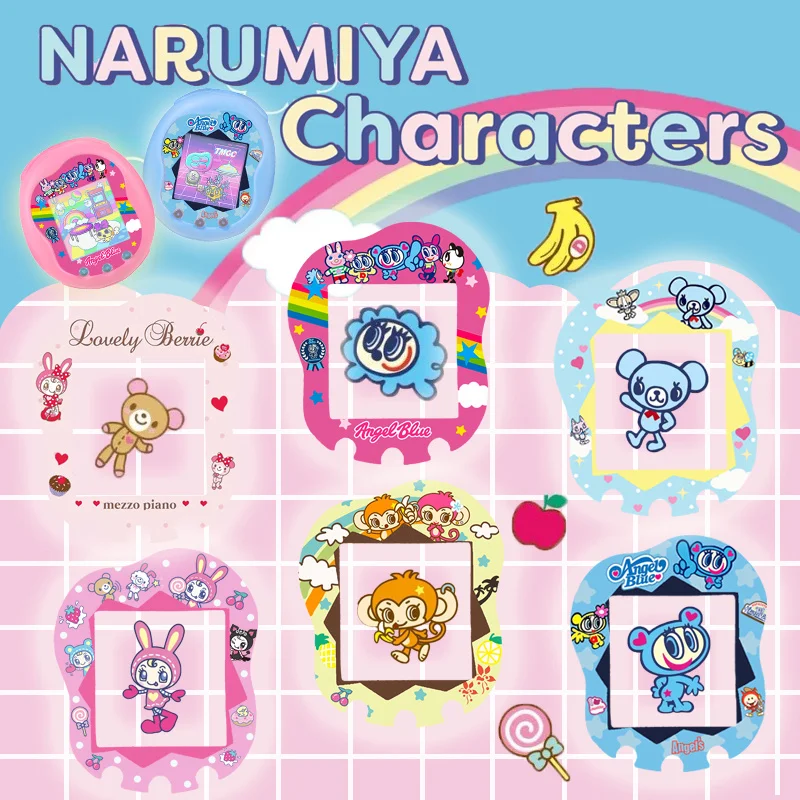Cutetamagotchi Uni Лицевая панель Силиконовая защитная пленка Kawaii Стикер Мультфильм Uni Tamagotchi Орнамент Защитный корпус
Cutetamagotchi Uni Лицевая панель Силиконовая защитная пленка Kawaii Стикер Мультфильм Uni Tamagotchi Орнамент Защитный корпус