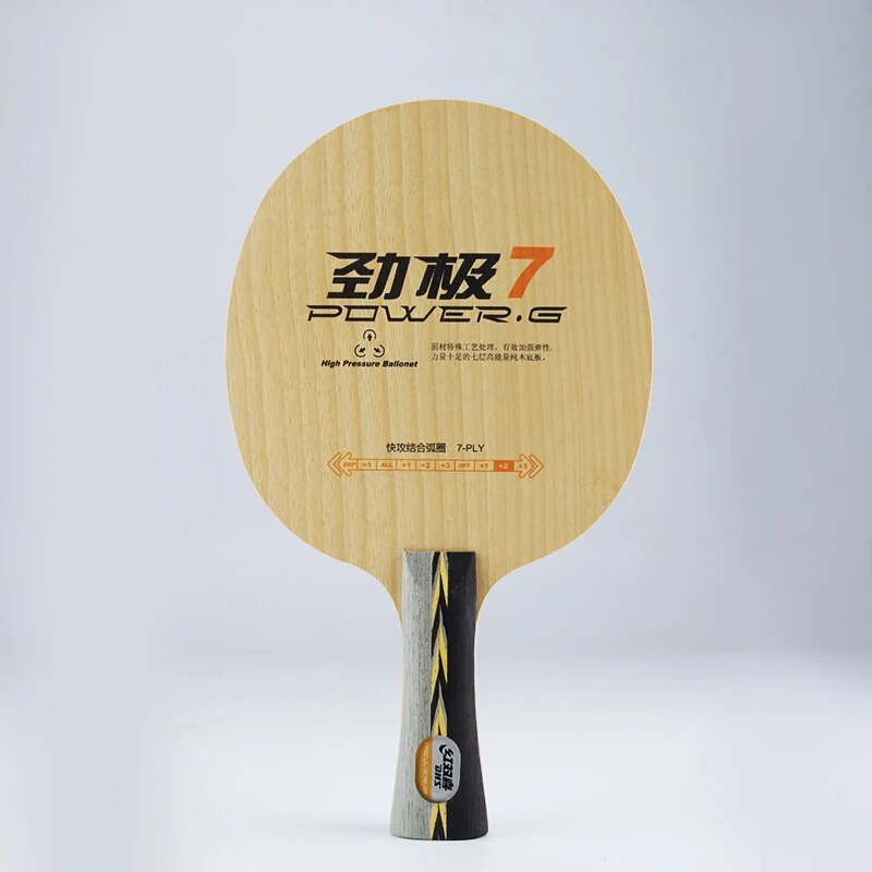 DHS POWER G7 PG7 Table tennis blade (without box) pure wood ply 7 for racket ping pong bat paddle
DHS POWER G7 PG7 Table tennis blade (without box) pure wood ply 7 for racket ping pong bat paddle