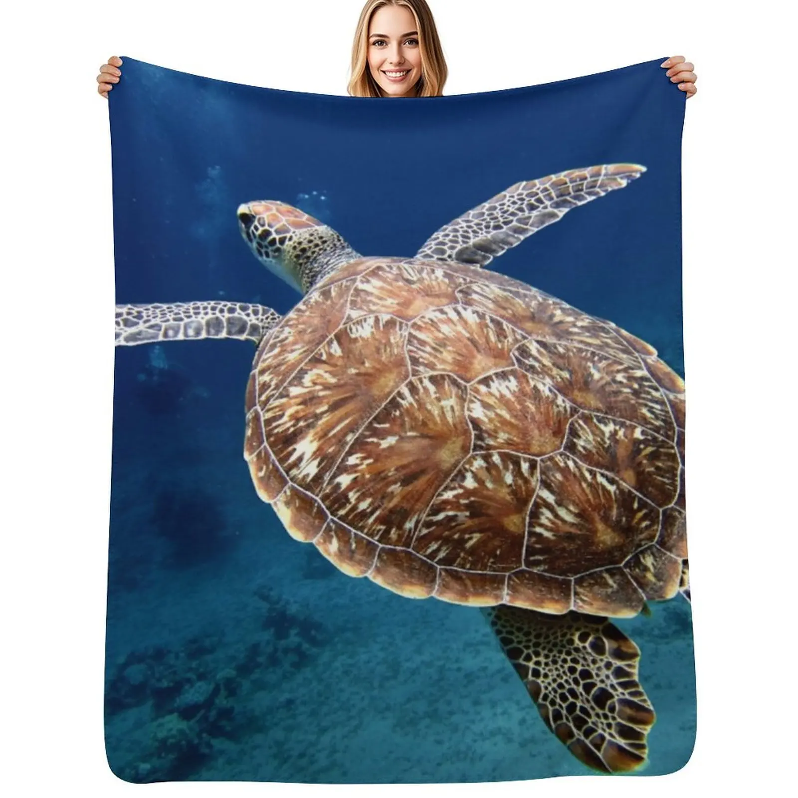 Blue ocean sea turtle - summer sea swimming turtle Throw Blanket Stylish Decor Blanket Gift for Friends Roommate
Blue ocean sea turtle - summer sea swimming turtle Throw Blanket Stylish Decor Blanket Gift for Friends Roommate
