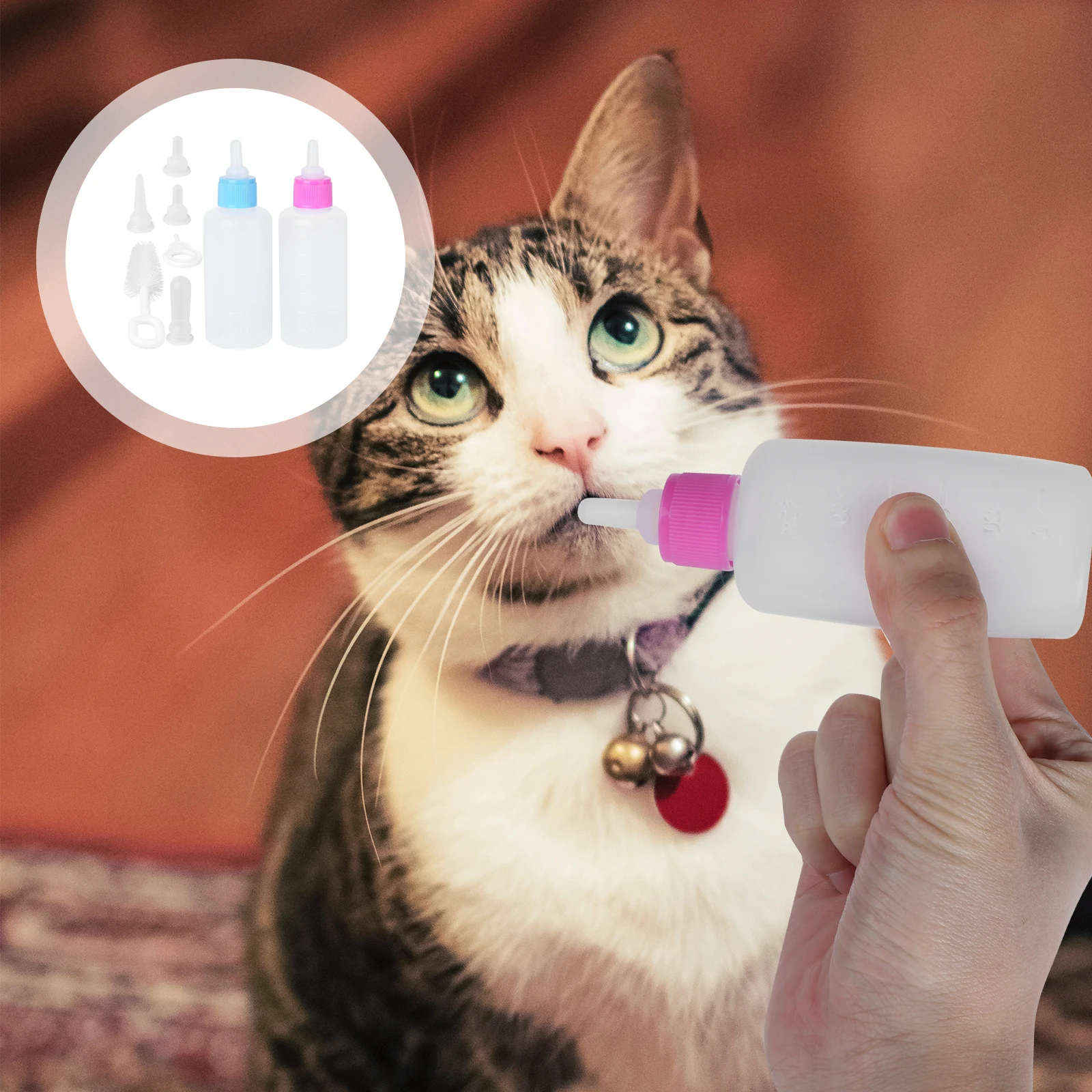 2 Sets Pet Feeding Bottle Nurser Bottles Puppies Nursing Kit Blue for Dog 60 ML Milk
2 Sets Pet Feeding Bottle Nurser Bottles Puppies Nursing Kit Blue for Dog 60 ML Milk