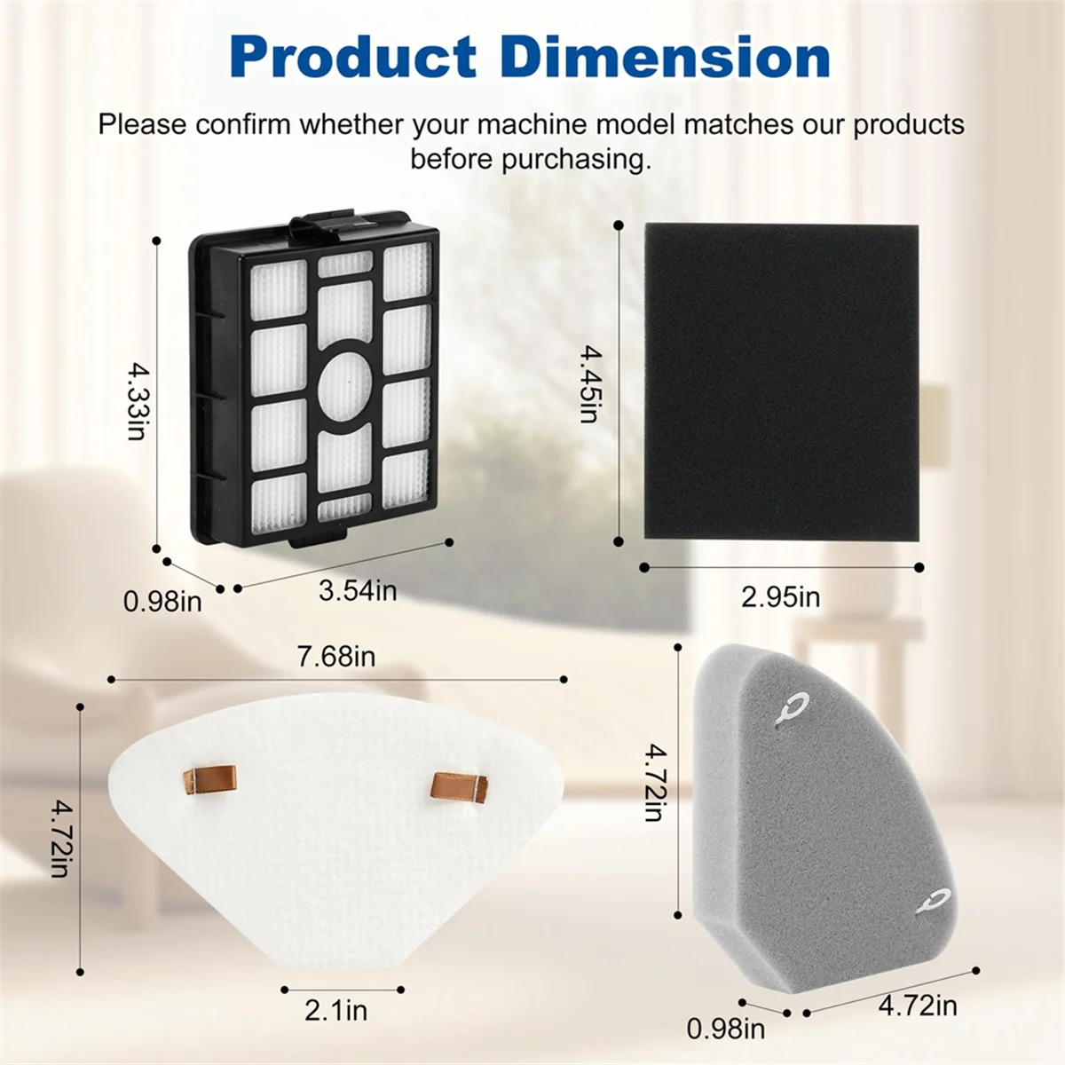HIWS IP3251 IP3252 IP3124 HEPA Filter Replacement for IP3251 Cordless PowerDetect Clean Empty Stick Vacuum
HIWS IP3251 IP3252 IP3124 HEPA Filter Replacement for IP3251 Cordless PowerDetect Clean Empty Stick Vacuum