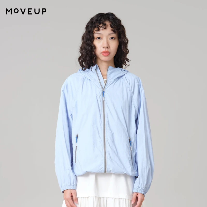 MOVEUP Hooded Sun Protection Jacket 2026 Summer New Drawstring Hem Commuting Breathable Sunscreen Jacket For Women 3ELX21505
MOVEUP Hooded Sun Protection Jacket 2026 Summer New Drawstring Hem Commuting Breathable Sunscreen Jacket For Women 3ELX21505