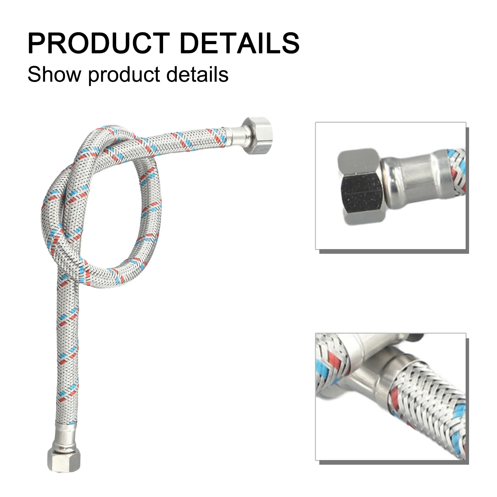 Bathroom Flexible Cold Hot Mixer Faucet Water Supply Hose Water Supply Hose Braided Hose Cold Hot Mixer Faucet
Bathroom Flexible Cold Hot Mixer Faucet Water Supply Hose Water Supply Hose Braided Hose Cold Hot Mixer Faucet