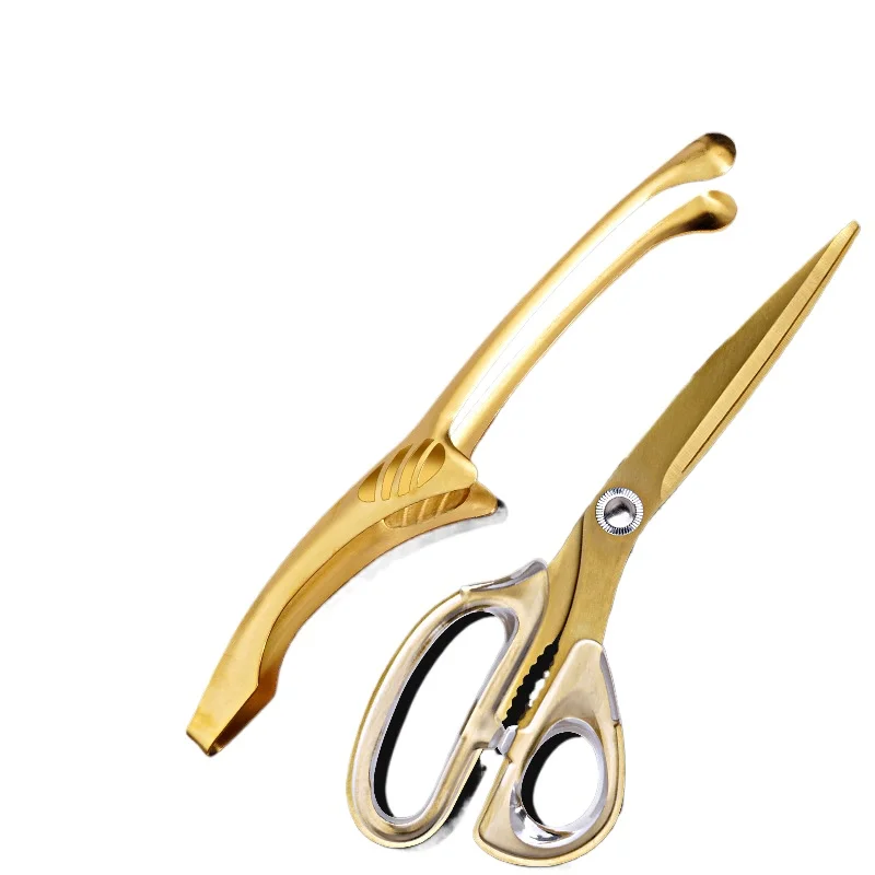 All Stainless Steel Barbecue Scissors Clip Set, Special Scissors for Barbecue Shops, Multi-functional Kitchen for Household
All Stainless Steel Barbecue Scissors Clip Set, Special Scissors for Barbecue Shops, Multi-functional Kitchen for Household