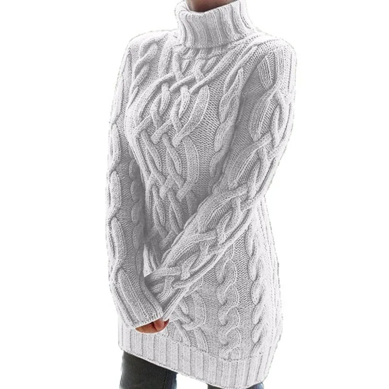 Women's sweater thickened two lapels vintage thick thread Fried Dough Twists dress
Women's sweater thickened two lapels vintage thick thread Fried Dough Twists dress