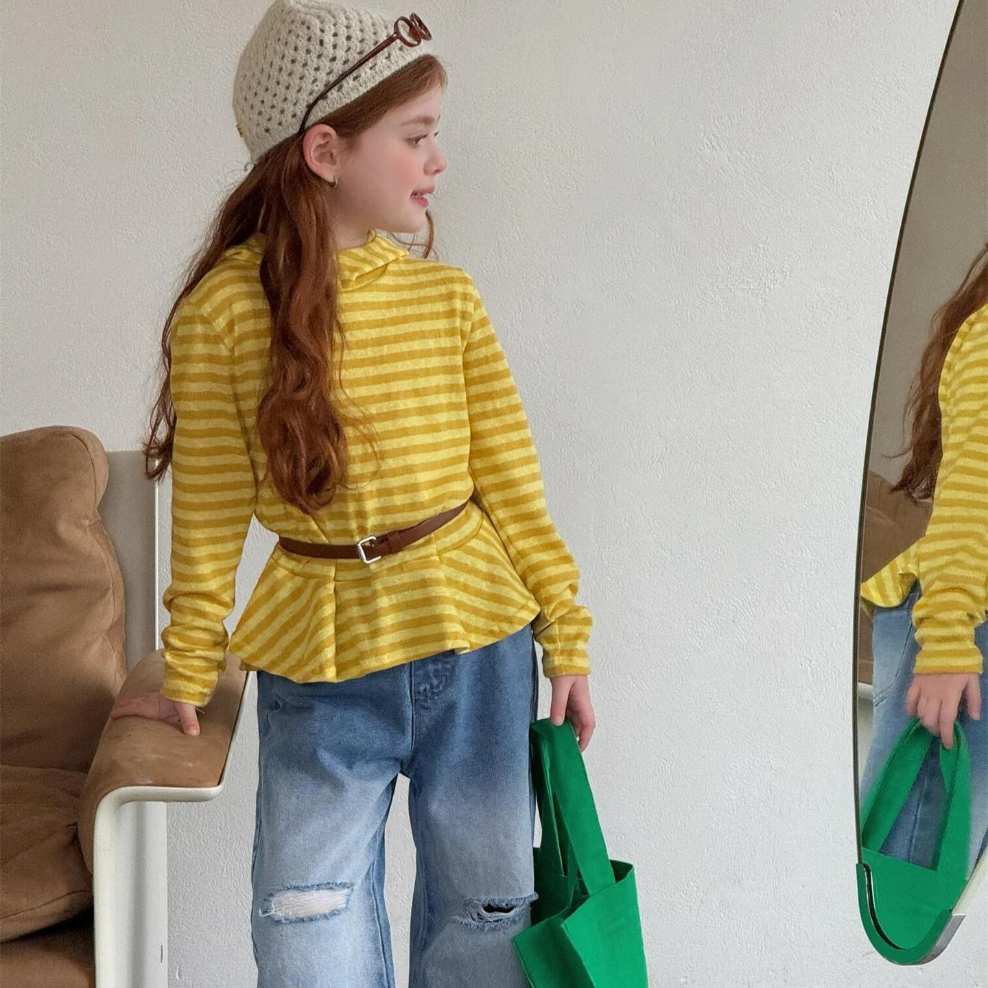 2026 Spring New Korean Style Kids Clothes Girls Fashion Denim Pants Loose Straight Casual Long Jeans Trousers for Little Girls
2026 Spring New Korean Style Kids Clothes Girls Fashion Denim Pants Loose Straight Casual Long Jeans Trousers for Little Girls
