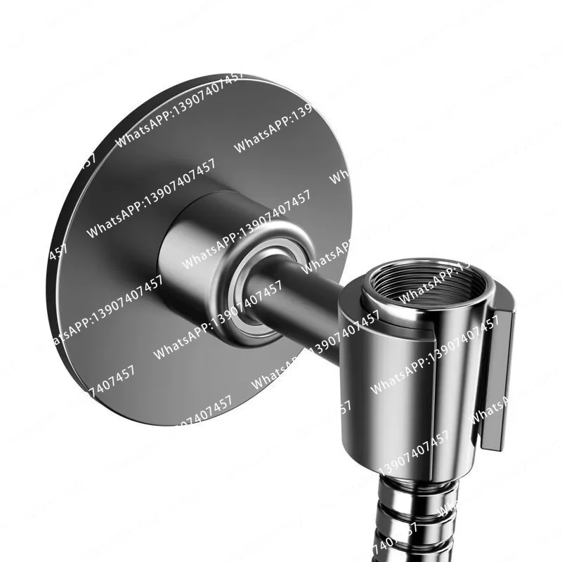 Stainless steel non-drilled shower rack, adjustable 360° angle bathroom shower fixed base bracket
Stainless steel non-drilled shower rack, adjustable 360° angle bathroom shower fixed base bracket