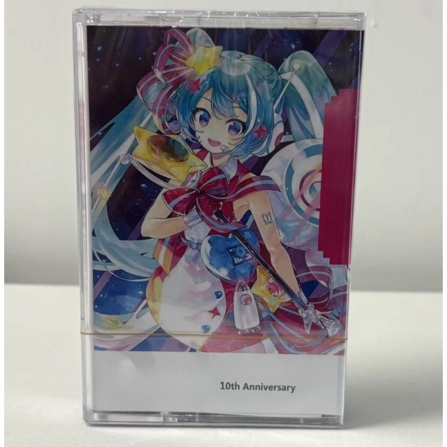Japanese Vocaloid Electronic Music Cassette Tape Starry Watercolor Anime Girl Art Collectible Tape for J-Anime & Electronic Fans
Japanese Vocaloid Electronic Music Cassette Tape Starry Watercolor Anime Girl Art Collectible Tape for J-Anime & Electronic Fans