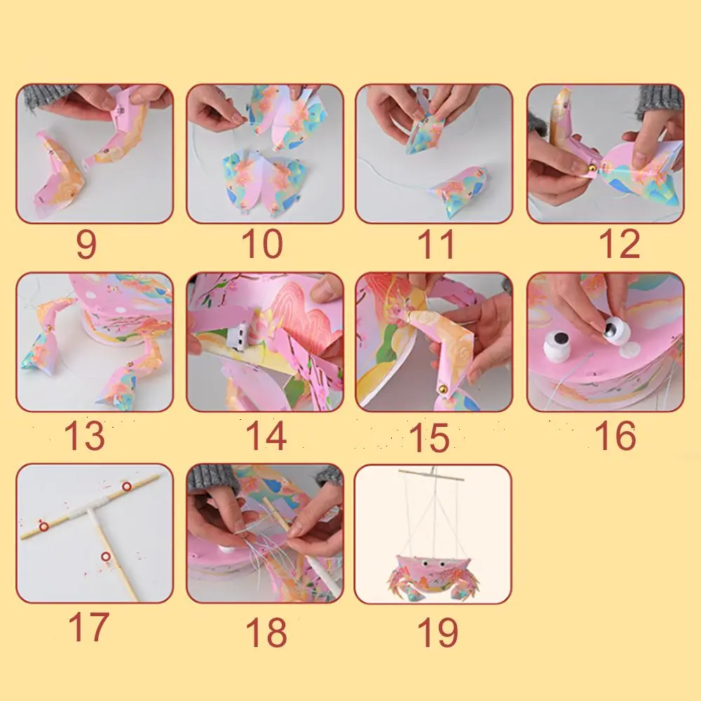 Portable Crab Glowing Lantern Waterproof Cartoon Handheld Lantern Battery-Operated Handmade Mid-Autumn Lantern Outdoor Decor
Portable Crab Glowing Lantern Waterproof Cartoon Handheld Lantern Battery-Operated Handmade Mid-Autumn Lantern Outdoor Decor