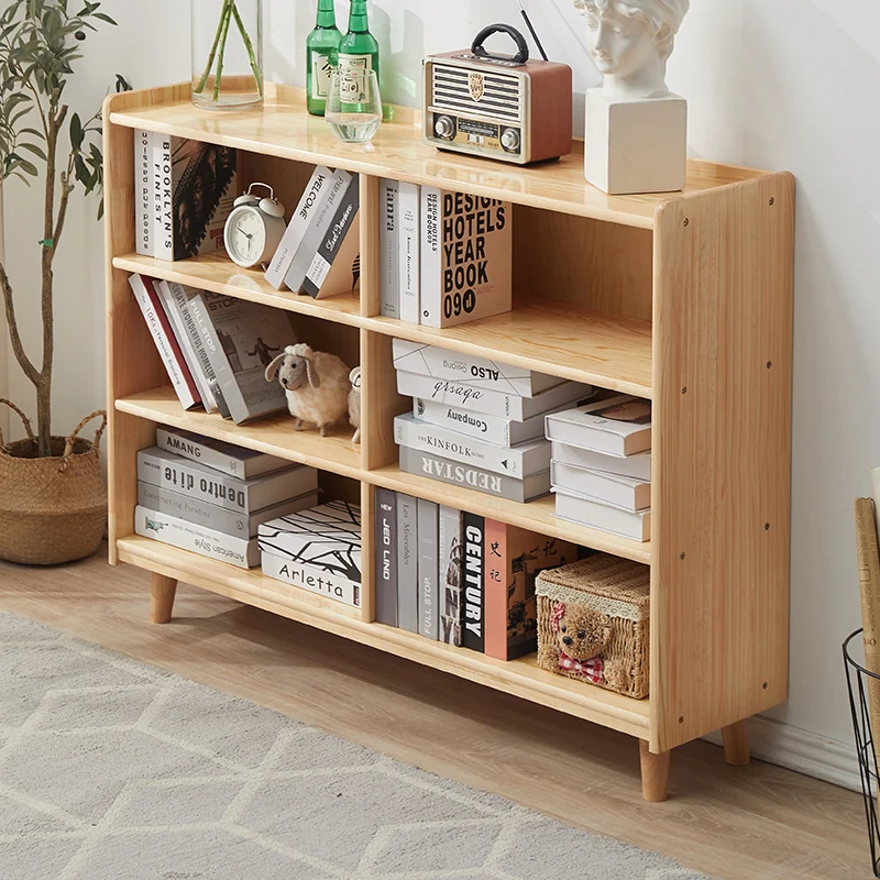 Solid Wood Minimalist Bookshelf for Living Room Simple Low Bookcase Storage Grid Cabinet Children's Floor-standing Rack for
Solid Wood Minimalist Bookshelf for Living Room Simple Low Bookcase Storage Grid Cabinet Children's Floor-standing Rack for