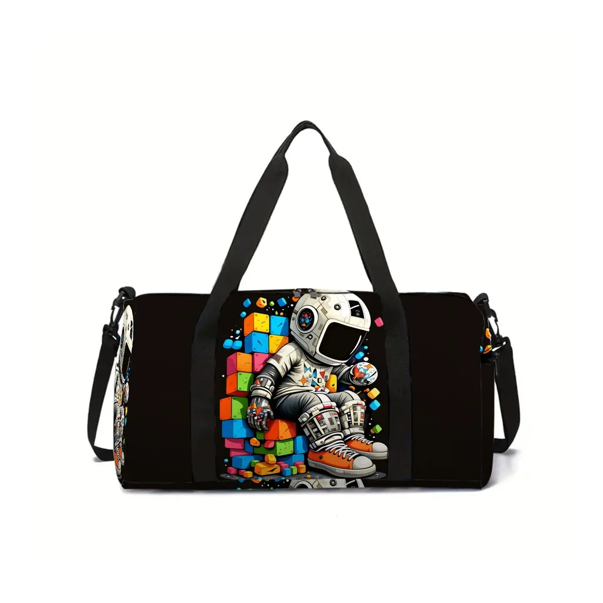 Astronaut Space Pattern 2D Cartoon School Travel Bag Large Capacity Zipper Luggage Bag Best Gift for Boys Girls Fashion Style
Astronaut Space Pattern 2D Cartoon School Travel Bag Large Capacity Zipper Luggage Bag Best Gift for Boys Girls Fashion Style