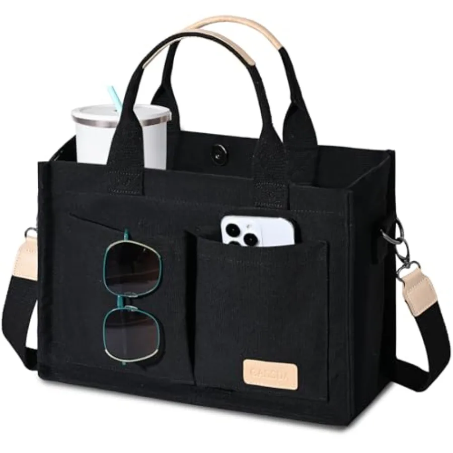 Canvas Tote Bag for Women Crossbody Work Purse with Pockets Top Handle Handbag Satchel Bags for Travel Nurse Teacher
Canvas Tote Bag for Women Crossbody Work Purse with Pockets Top Handle Handbag Satchel Bags for Travel Nurse Teacher