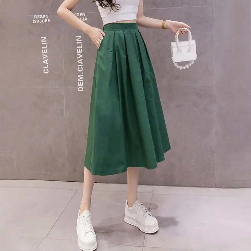 Female New Pure Bottom Bandage High Waist Skirt Woman Style Summer Skirts Lady Work Midi Skirts Fashion Women Casual Skirts Q171
Female New Pure Bottom Bandage High Waist Skirt Woman Style Summer Skirts Lady Work Midi Skirts Fashion Women Casual Skirts Q171
