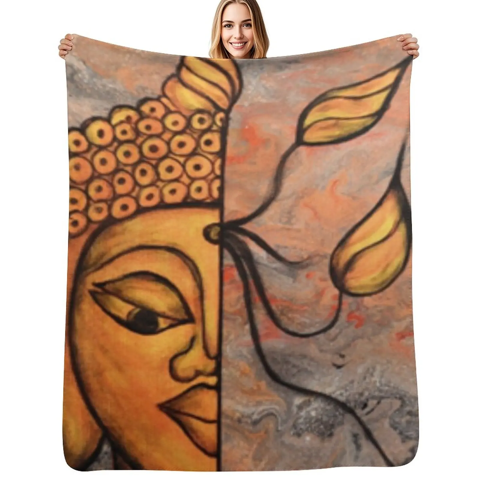 Golden Buddha Earthly Connection Throw Blanket Soft Beds Bed Fashionable blankets ands Retros Blankets
Golden Buddha Earthly Connection Throw Blanket Soft Beds Bed Fashionable blankets ands Retros Blankets
