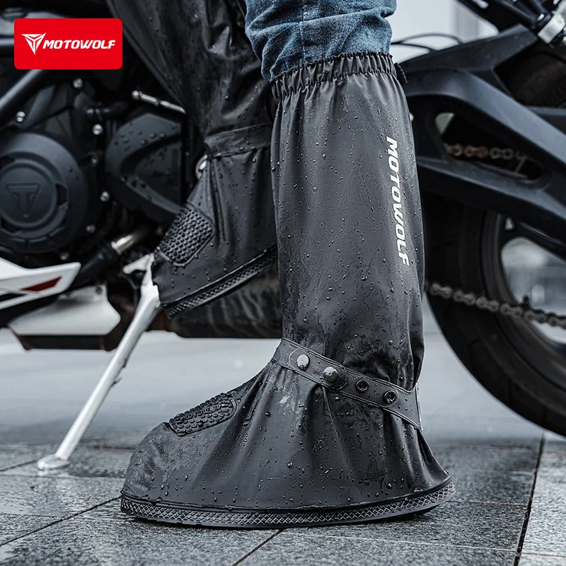 Motorcycle riding high tube anti drop heel reflective design, gear shifting, anti-wear, anti-skid, thick PVC shoe cover
Motorcycle riding high tube anti drop heel reflective design, gear shifting, anti-wear, anti-skid, thick PVC shoe cover