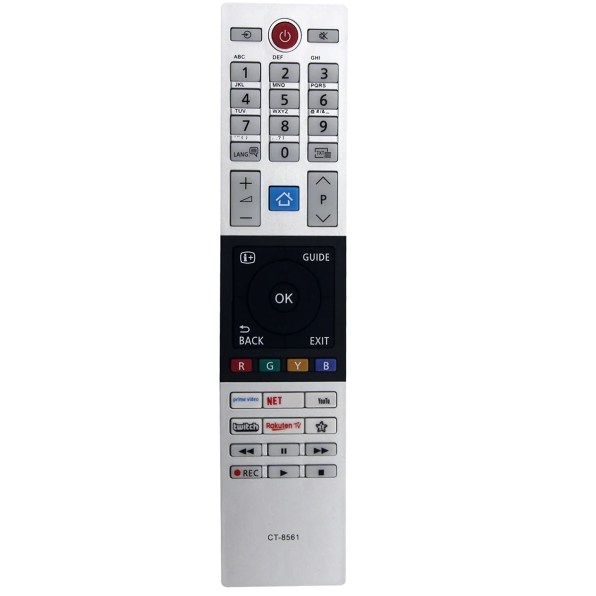 A23K-CT-8561 Замените пульт дистанционного управления для TOSHIBA SMART LED TV Remote Control
A23K-CT-8561 Замените пульт дистанционного управления для TOSHIBA SMART LED TV Remote Control