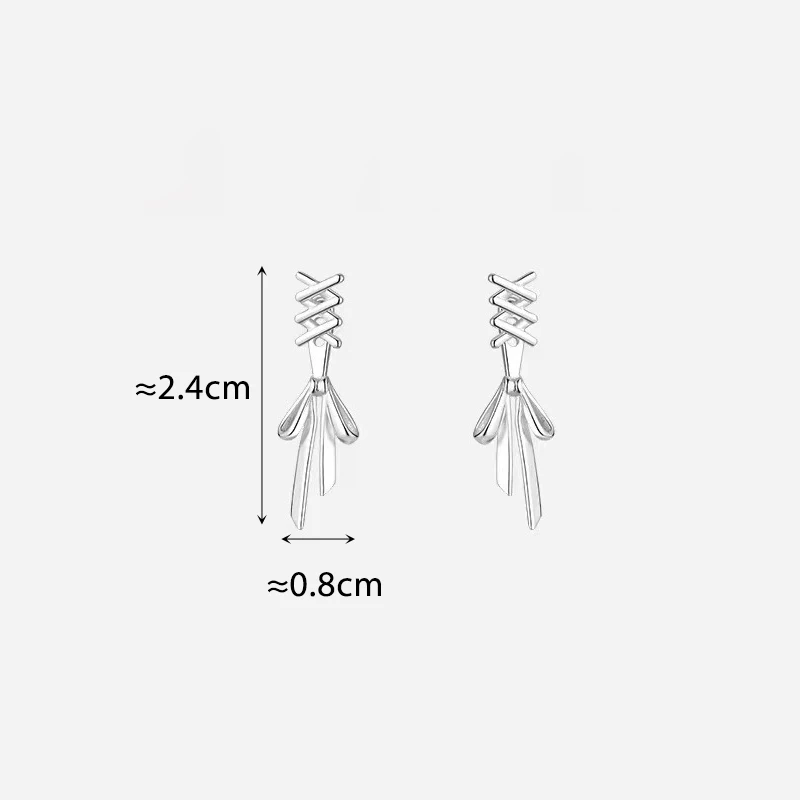 PONYKISS Silver Color Cute Cross Bowknot Stud Earrings for Women Minimalist Fashion Jewelry Geometric Accessories
PONYKISS Silver Color Cute Cross Bowknot Stud Earrings for Women Minimalist Fashion Jewelry Geometric Accessories