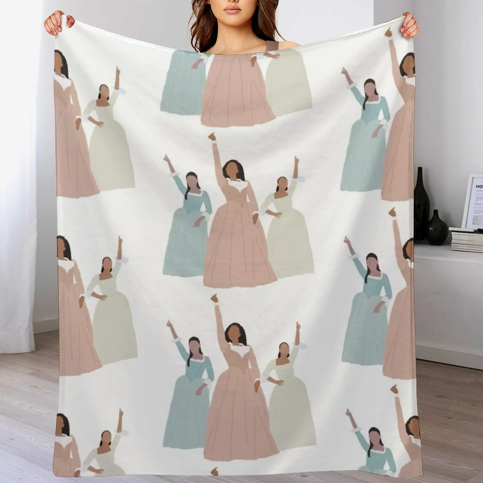 Schuyler Sisters Throw Blanket for sofa Winter beds Picnic Tourist Blankets
Schuyler Sisters Throw Blanket for sofa Winter beds Picnic Tourist Blankets