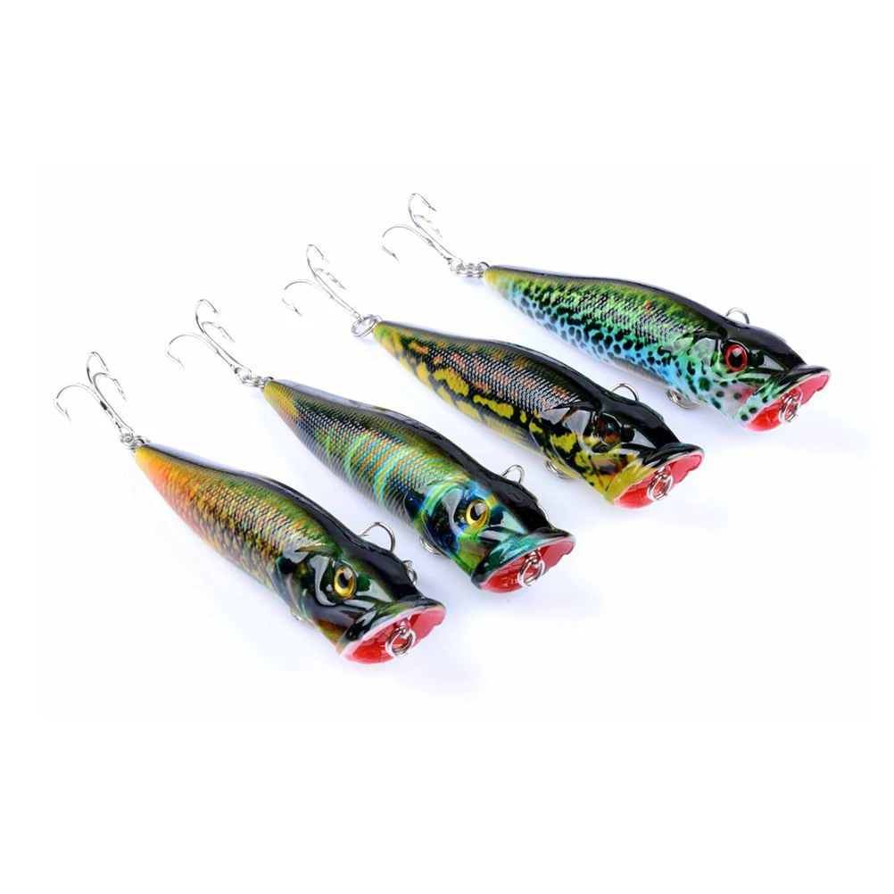 4 pcs Lures Lifelike Fish Shaped Baits Floating Deep Sea Artificial Reusable Carp Bass Deep Sea Baits Tackle
4 pcs Lures Lifelike Fish Shaped Baits Floating Deep Sea Artificial Reusable Carp Bass Deep Sea Baits Tackle